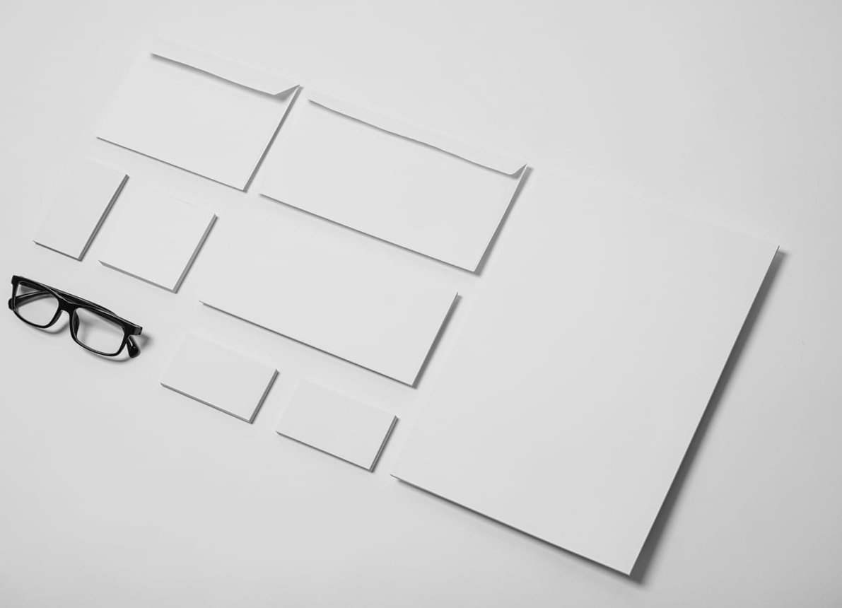 business card design mockup