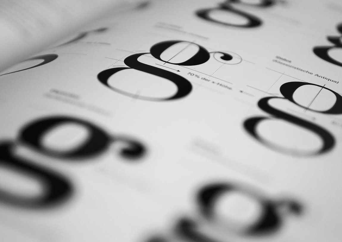typography fonts website
